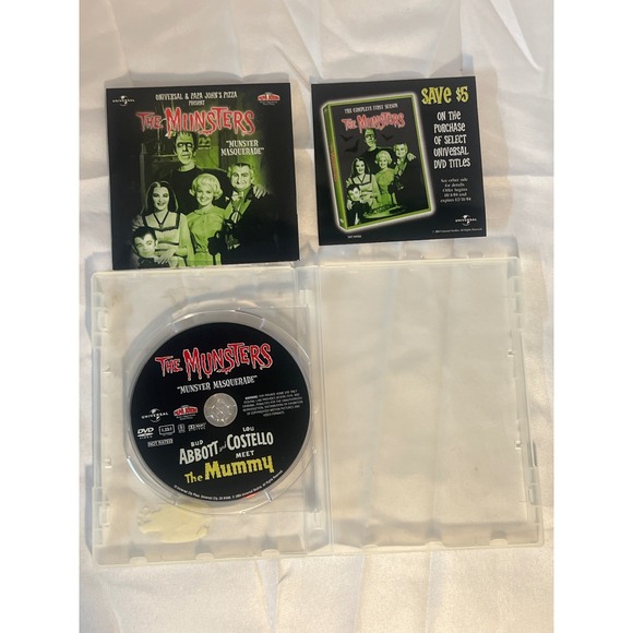 Other - The Munsters Monster Masquerade DVD Abbott and‎ Costello Meet The Mummy DVD